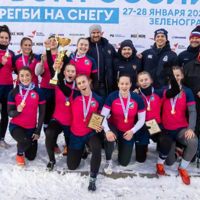 Кубок России по регби на снегу 2024 среди женских команд